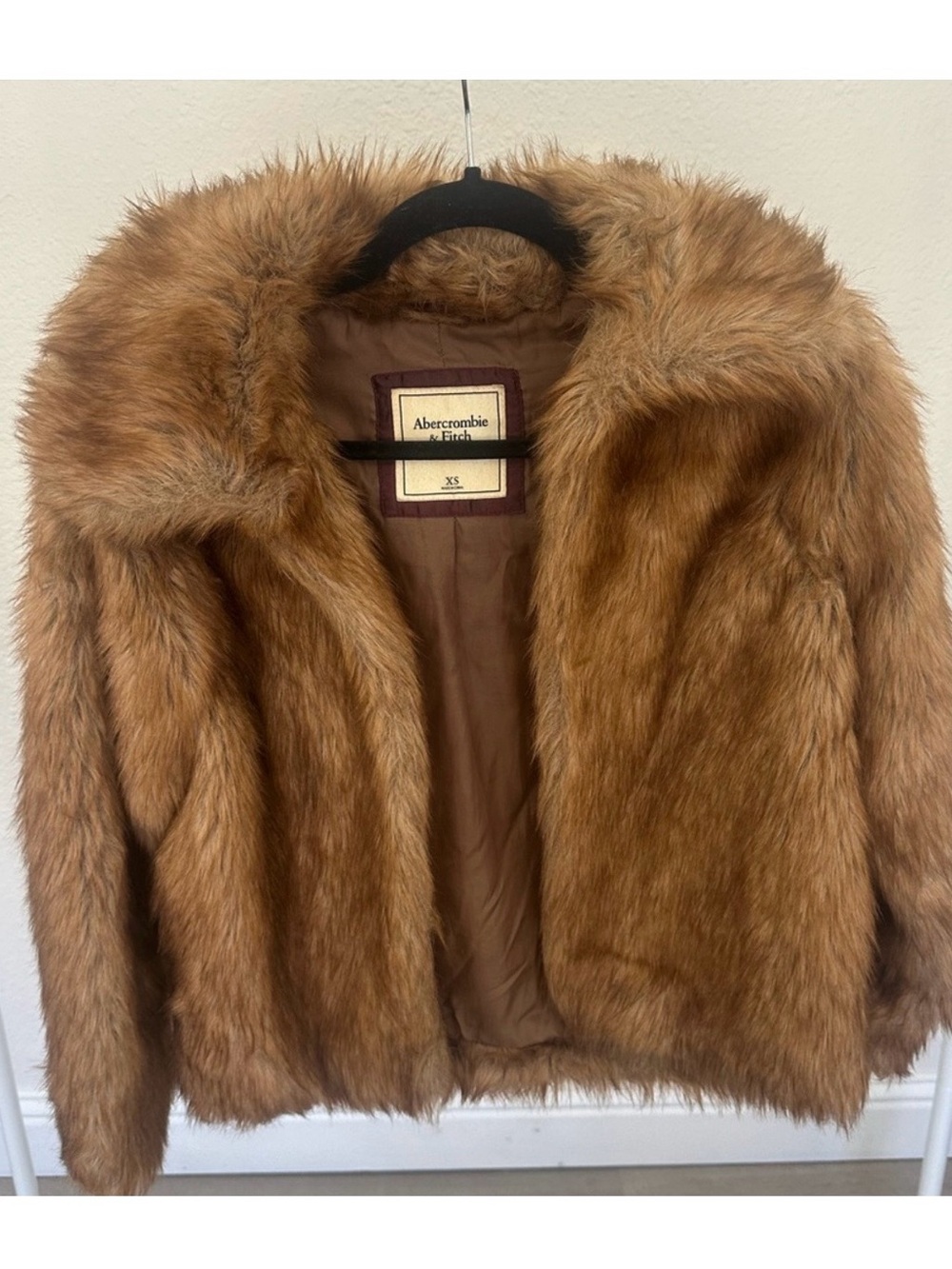 Abercrombie & Fitch Faux Fur Jacket